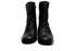 【arui_toe JC1018 ブラック】軽量ボロネーゼ製法の本革サイドジップハーフブーツ