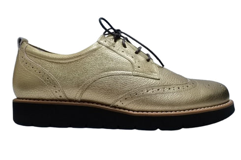 【…AShiOtO KOBE02 ゴールド】超軽量国産牛革ウイングチップシューズ