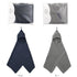 【湯めぐりタオル LANA Looded Bath Towel】ラーナ フード付きバスタオル 55cmx110cm コットン100% 今治産のフード付バスタオル