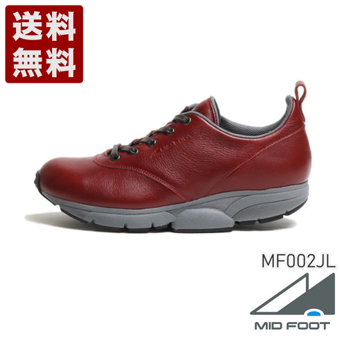 【MIDFOOT MF002JL ワイン】PREMIERE COMFORT WALK レディース