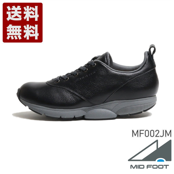 【MIDFOOT MF002JM ブラック】PREMIERE COMFORT WALK メンズ