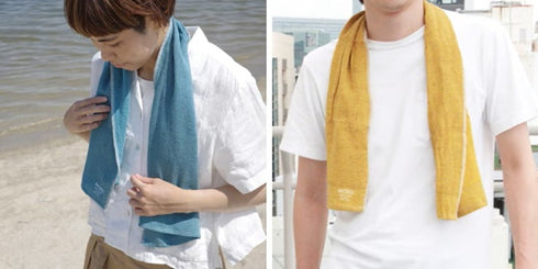 【湯めぐりタオル MOKU ライトタオル Msize】33cmx100cm コットン100% 今治産のフェイスタオル