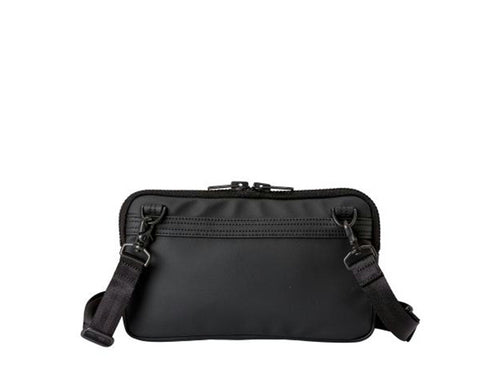 【豊岡鞄 直帆布 NEP504 ブラック】E+pleasure QUOLEショルダーバッグ