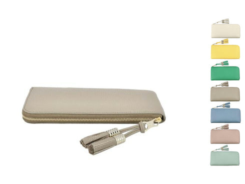 【豊岡財布 アトリエヌウ NU04117 グリーン】loop(ループ)ロングウォレットS