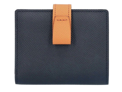 【豊岡財布 アトリエヌウ NU70102 ネイビー】noble 二つ折りウォレット