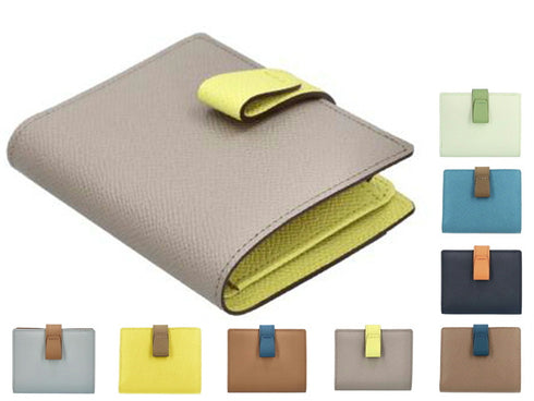 【豊岡財布 アトリエヌウ NU70102 ペールグリーン】noble 二つ折りウォレット