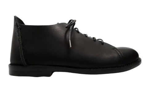 【かぼちゃの馬車 PV-2 ブラック】本革靴紐マニッシュシューズ