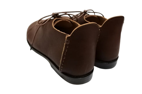 【かぼちゃの馬車 PV-2 ブラウン】本革靴紐マニッシュシューズ