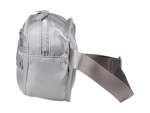 【豊岡鞄 つつむ S4500RI シルバーグレー】TUTUMU body bag Rich ボディバッグ