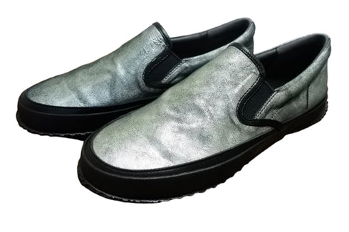 【SPINGLE SP1059 ガンメタル】リラクシーなカンガルーレザースリッポン