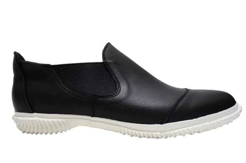 【SPINGLE SP6156 ブラック】ストレートチップショートサイドゴアシューズ