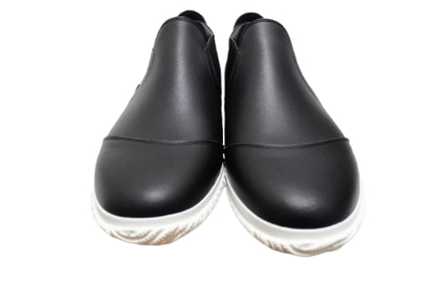 【SPINGLE SP6156 ブラック】ストレートチップショートサイドゴアシューズ