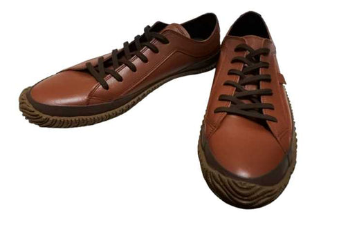 【SPINGLE SP110 レッドブラウン】カンガルーレザー×巻き上げソールスニーカー