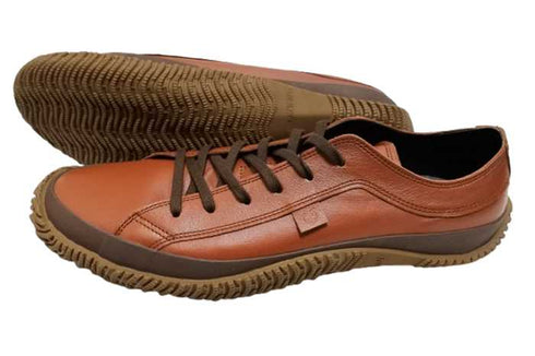 【SPINGLE SP110 レッドブラウン】カンガルーレザー×巻き上げソールスニーカー