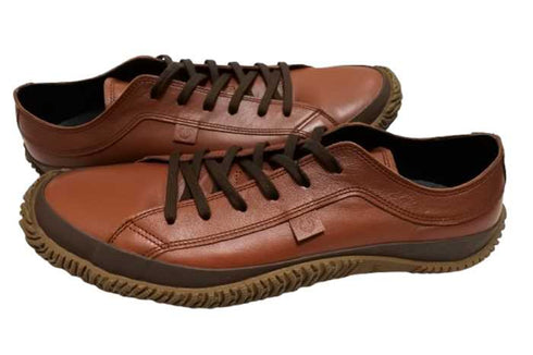 【SPINGLE SP110 レッドブラウン】カンガルーレザー×巻き上げソールスニーカー