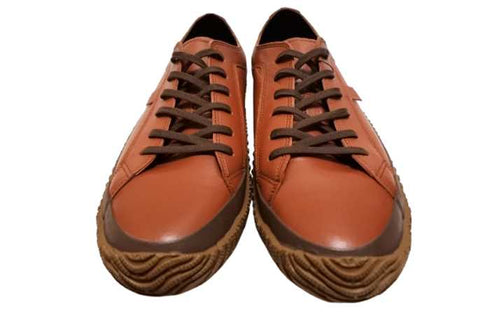 【SPINGLE SP110 レッドブラウン】カンガルーレザー×巻き上げソールスニーカー