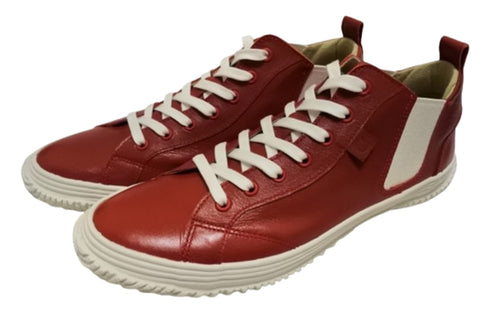 【SPINGLE SP442 ディープレッド】カンガルー革ミドルカットサイドゴア