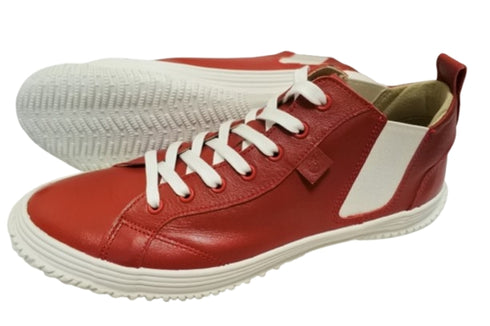 【SPINGLE SP442 ディープレッド】カンガルー革ミドルカットサイドゴア