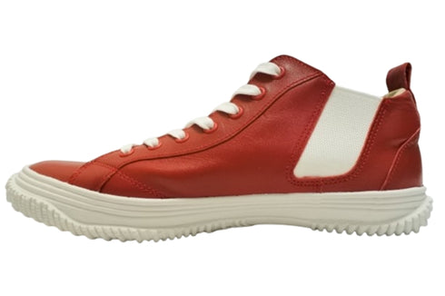 【SPINGLE SP442 ディープレッド】カンガルー革ミドルカットサイドゴア