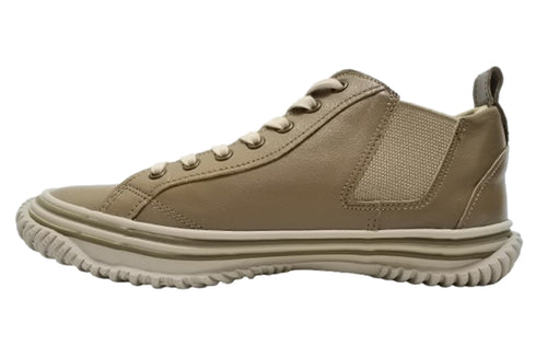 【SPINGLE SP442 オリーブグレー】カンガルー革ミドルカットサイドゴア