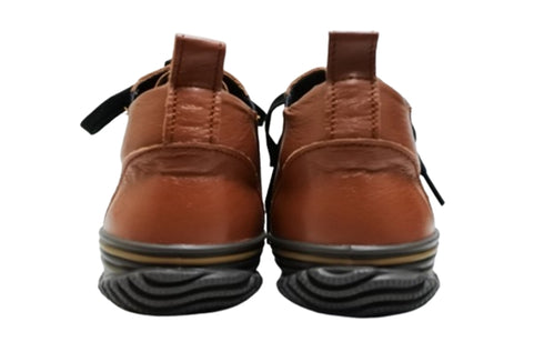 【SPINGLE SP442 レッドブラウン】カンガルー革ミドルカットサイドゴア