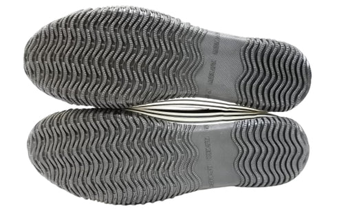 【SPINGLE SP442 ホワイト/ブラック】カンガルー革ミドルカットサイドゴア