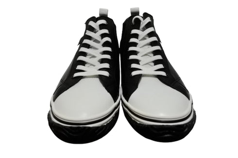 【SPINGLE SP442 ホワイト/ブラック】カンガルー革ミドルカットサイドゴア