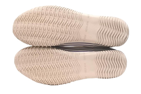 【SPINGLE SP442 ホワイト/ネイビー】カンガルー革ミドルカットサイドゴア