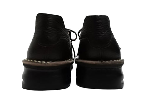 【TODAY'S T7091S チョコレート】シュリンクレザーサイドジップスニーカー レディース