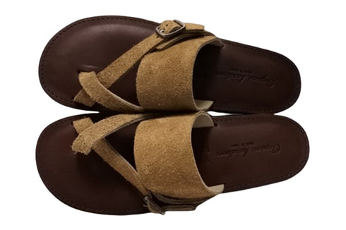 【Organic handloom TRENT ニュートープ】トングサンダル