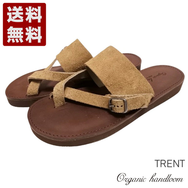 【Organic handloom TRENT ニュートープ】トングサンダル