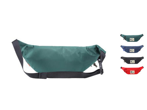 【豊岡鞄 WALK ABOUT WA1001 ネイビー】WALK ABOUT WOODS Flat Body Bag ウエストポーチ