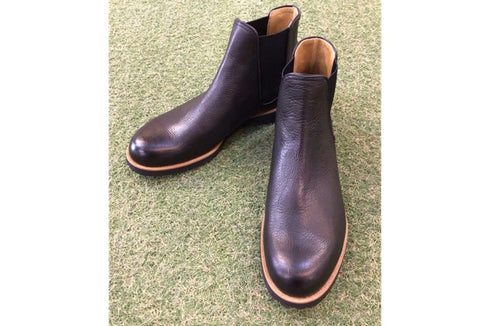 【倭イズム YA9900 ワイン】サイドゴアブーツ