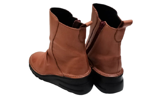 【TODAY's 0206 ブリック】幅広4E サイドジップミドルブーツ