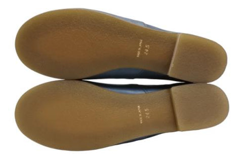 【TODAY'S 1877 ネイビー】シンプルなLカット本革やわらかスリッポン