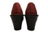 【インコルジェ 2027 ワイン】ウェッジハイヒールスリッポンシューズ