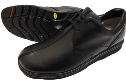 【NICCOL CENTENARY 213 ブラック】センターシームウォーキングシューズ