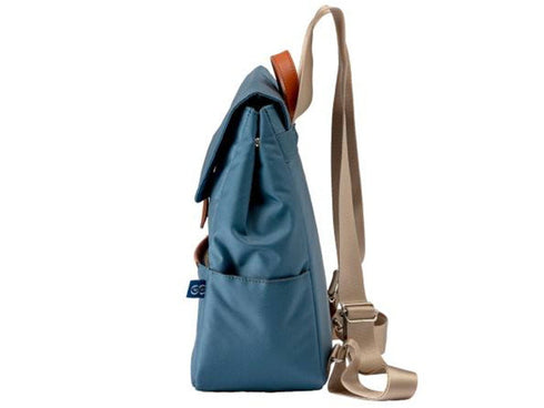 【豊岡鞄 足立 3001 オーシャンブルー】ALBAPIE For the Blue ミニリュック