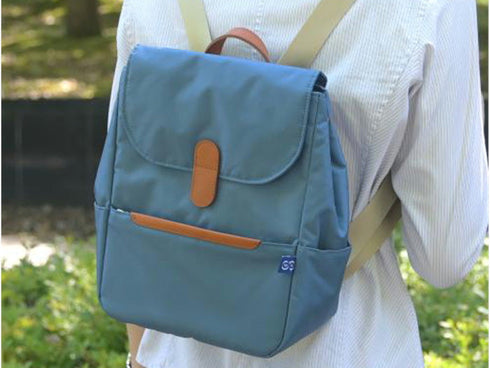 【豊岡鞄 足立 3001 オーシャンブルー】ALBAPIE For the Blue ミニリュック