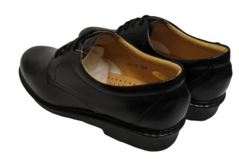 【Rinescante Valentiano 3023 ブラック】プレーントゥビジネスシューズ