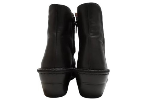 【インコルジェ3204 ダークブラウン】くしゅスマートショートブーツ