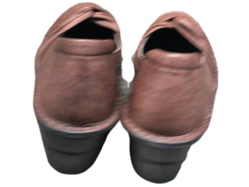 【インコルジェ 3232 ダークブラウン】ターバンリボンパンプス