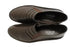 【インコルジェ3235 ダークブラウン】デザインスリッポンシューズ
