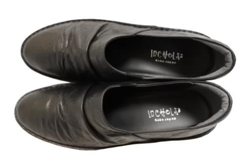 【インコルジェ3249 ブラック】くしゅくしゅスマートスリッポン