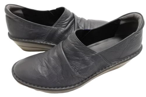 【インコルジェ3249 ダークネイビー】くしゅくしゅスマートスリッポン