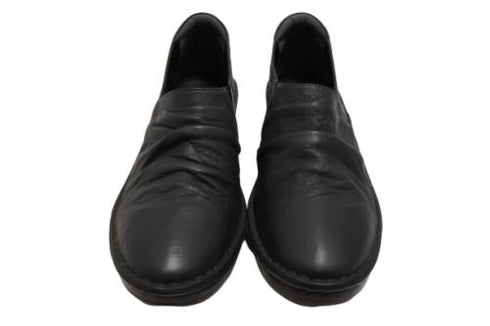 【インコルジェ3249 ダークネイビー】くしゅくしゅスマートスリッポン