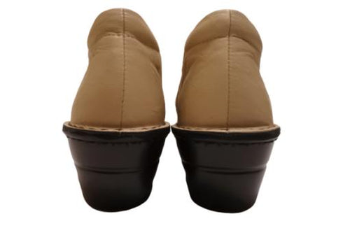 【インコルジェ3249 サンドグレイ】くしゅくしゅスマートスリッポン