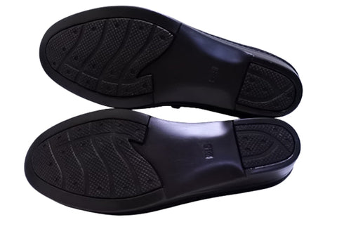 【インコルジェ3261 カーキ】ジグザグストラップパンプス