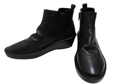 【インコルジェ3269 ブラック】スマートショートブーツ