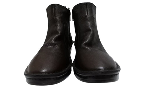 【インコルジェ3269 ダークブラウン】スマートショートブーツ